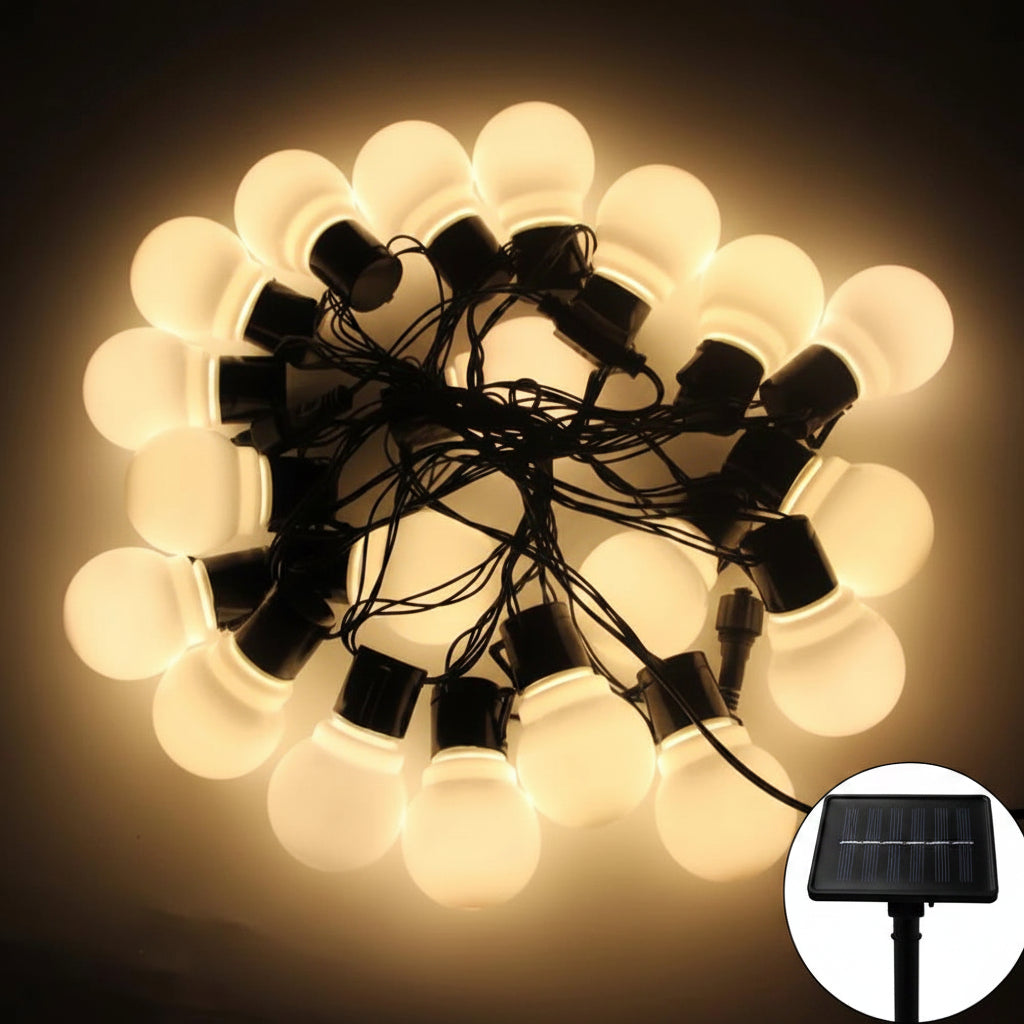 Solar Globe String Lights