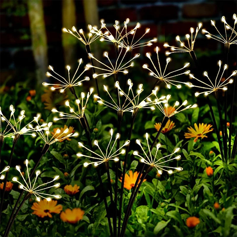 Solar Swaying Starburst Garden Lights