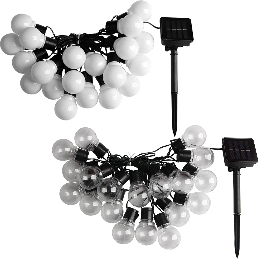 Solar Globe String Lights