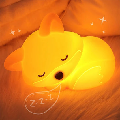 Fox Silicone Night Light