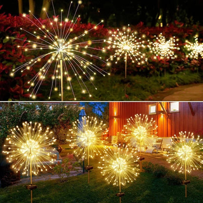 Solar Firework String Lights