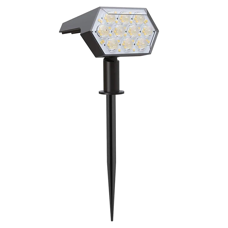 Solar Spotlight 2-in-1 Wall & Ground Garden Light