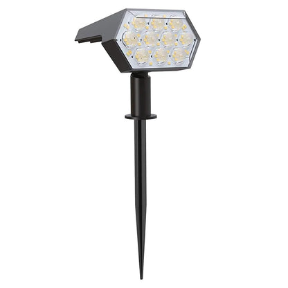 Solar Spotlight 2-in-1 Wall & Ground Garden Light