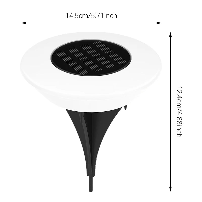Solar Ground Lights Set