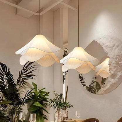 Nordic Fabric Flower Pendant Light
