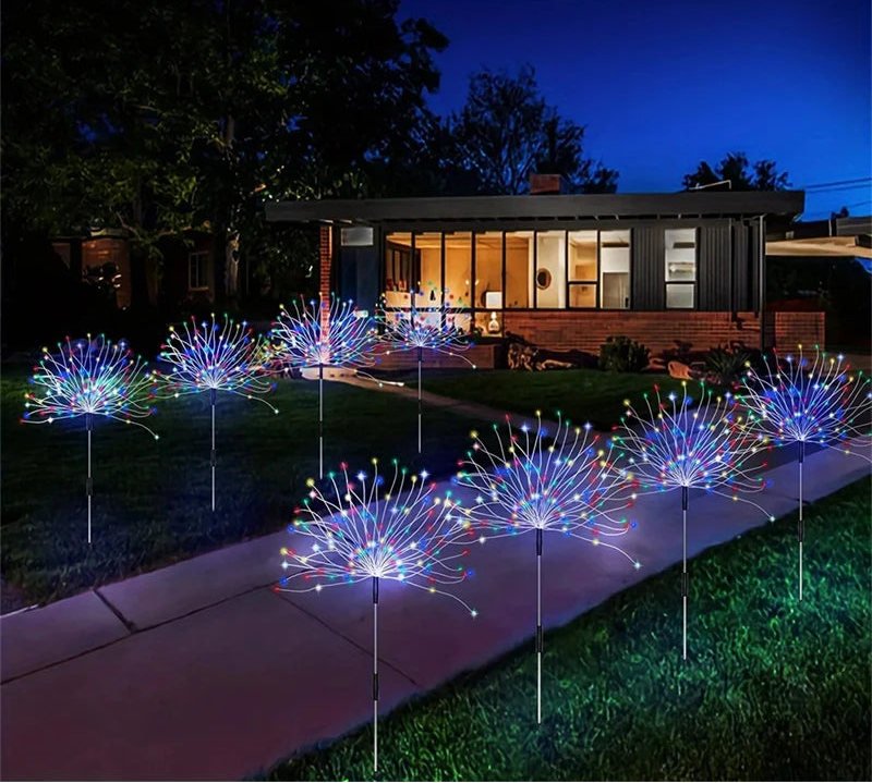 Solar Firework String Lights