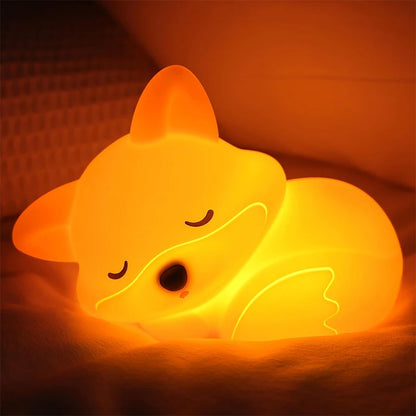 Fox Silicone Night Light